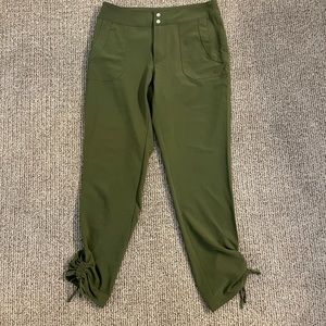 Green dressy pants